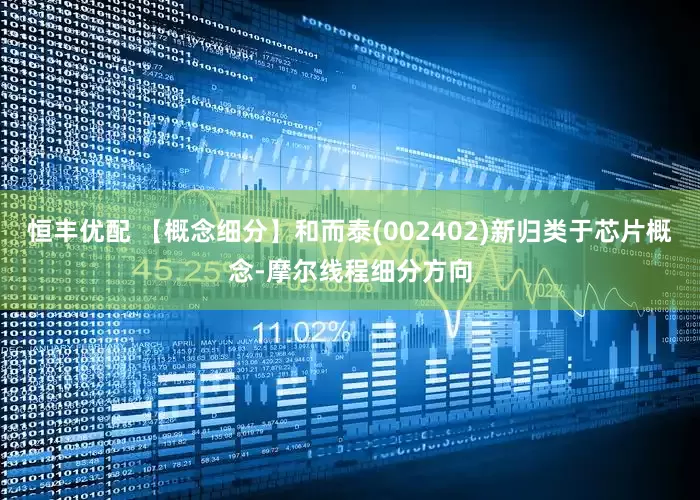 恒丰优配 【概念细分】和而泰(002402)新归类于芯片概念-摩尔线程细分方向